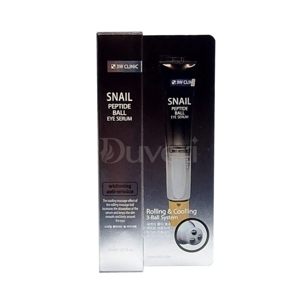 3W Clinic Snail Peptide Ball Eye Serum Whitening & Anti-Wrinkle