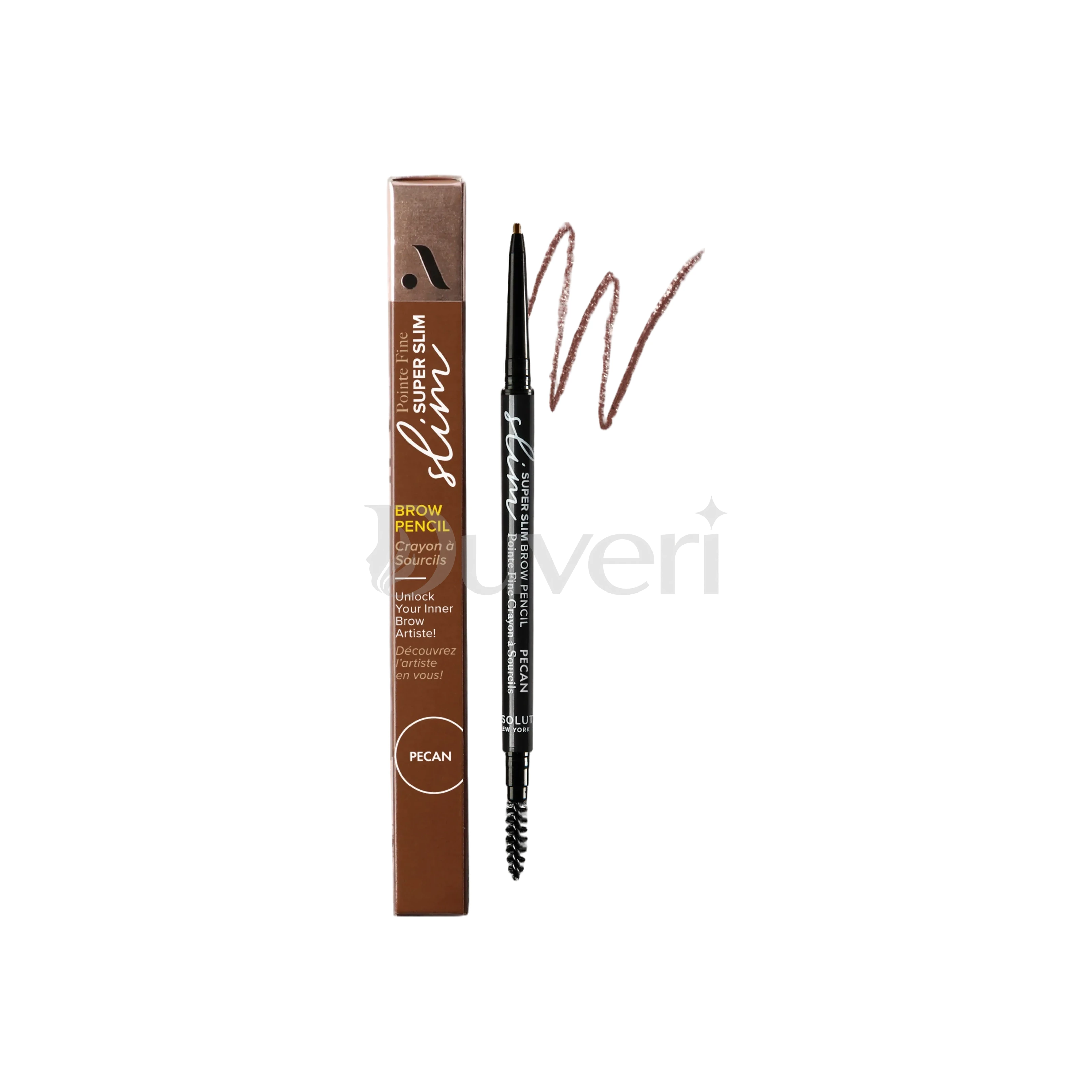 Absolute New York Super Slim Eye Brow Pencil (Pecan)
