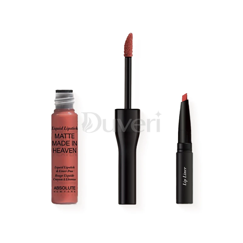Absolute New York Matte Made In Heaven Liquid Lipstick & Liner Duo (Instinct MLIH01)