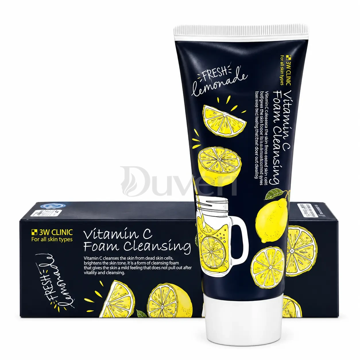 3W Clinic Vitamin C Foam Cleansing