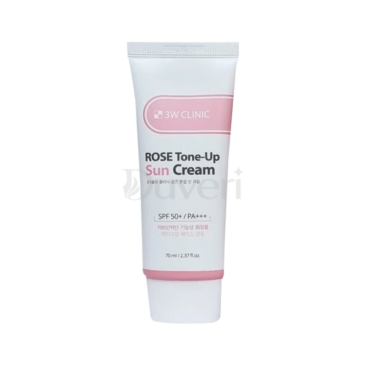 3W Clinic Rose Tone Up Sun Cream SPF 50+ PA+++ 70ml