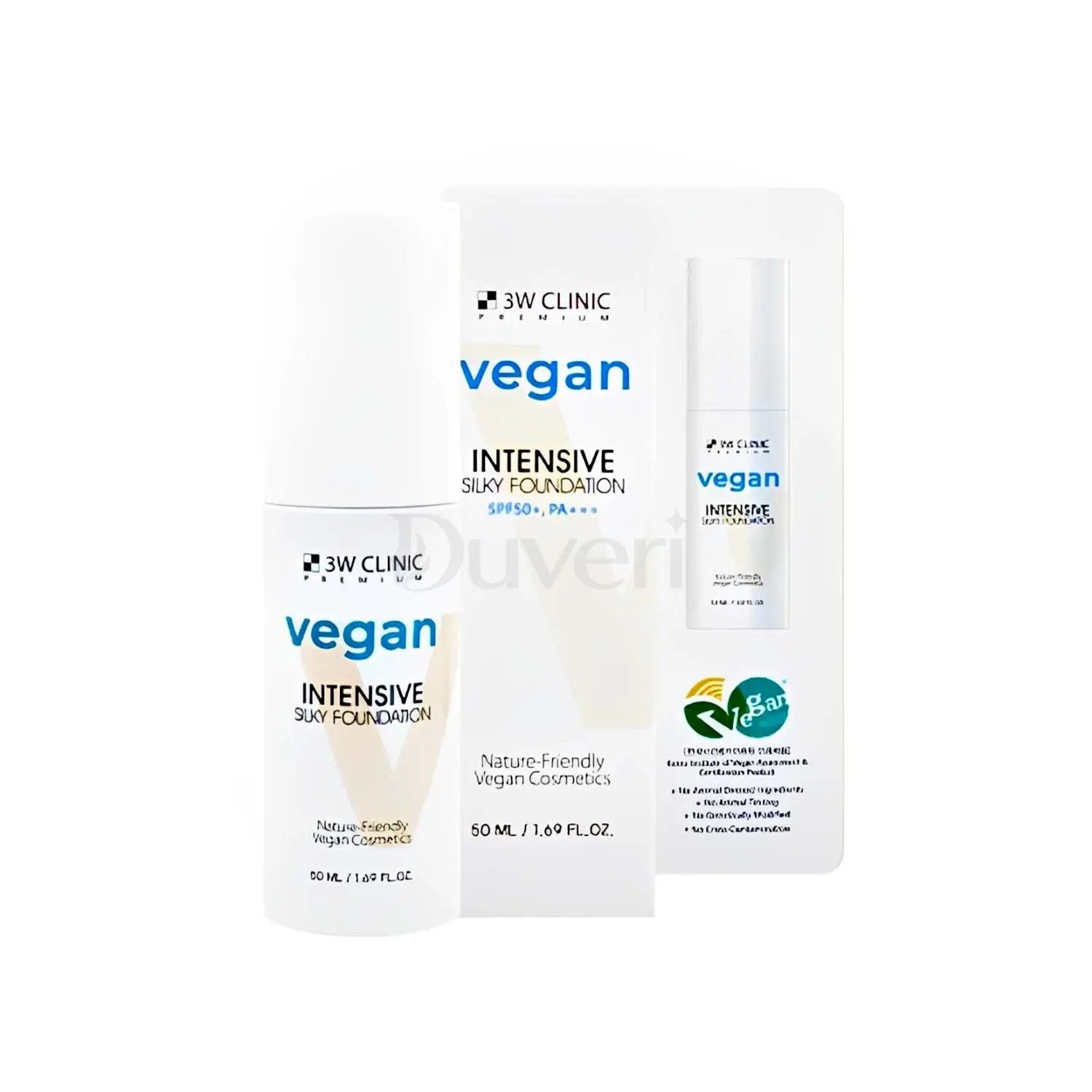 3W Clinic Premium Vegan Intensive Silky Foundation SPF50+ PA+++
