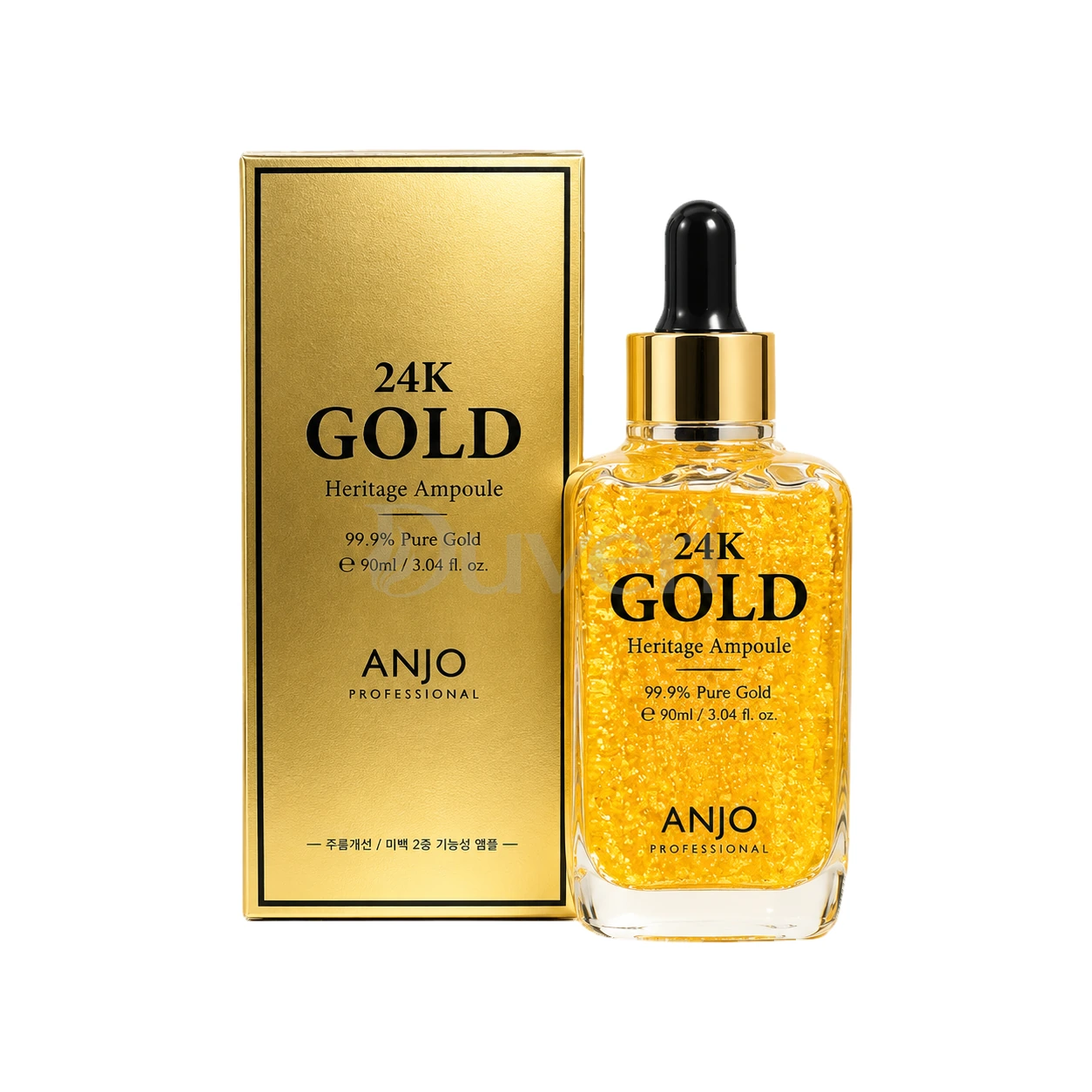 ANJO Professional 24K Gold Heritage Ampoule 90ml – Premium Gold Anti-Wrinkle & Whitening Serum