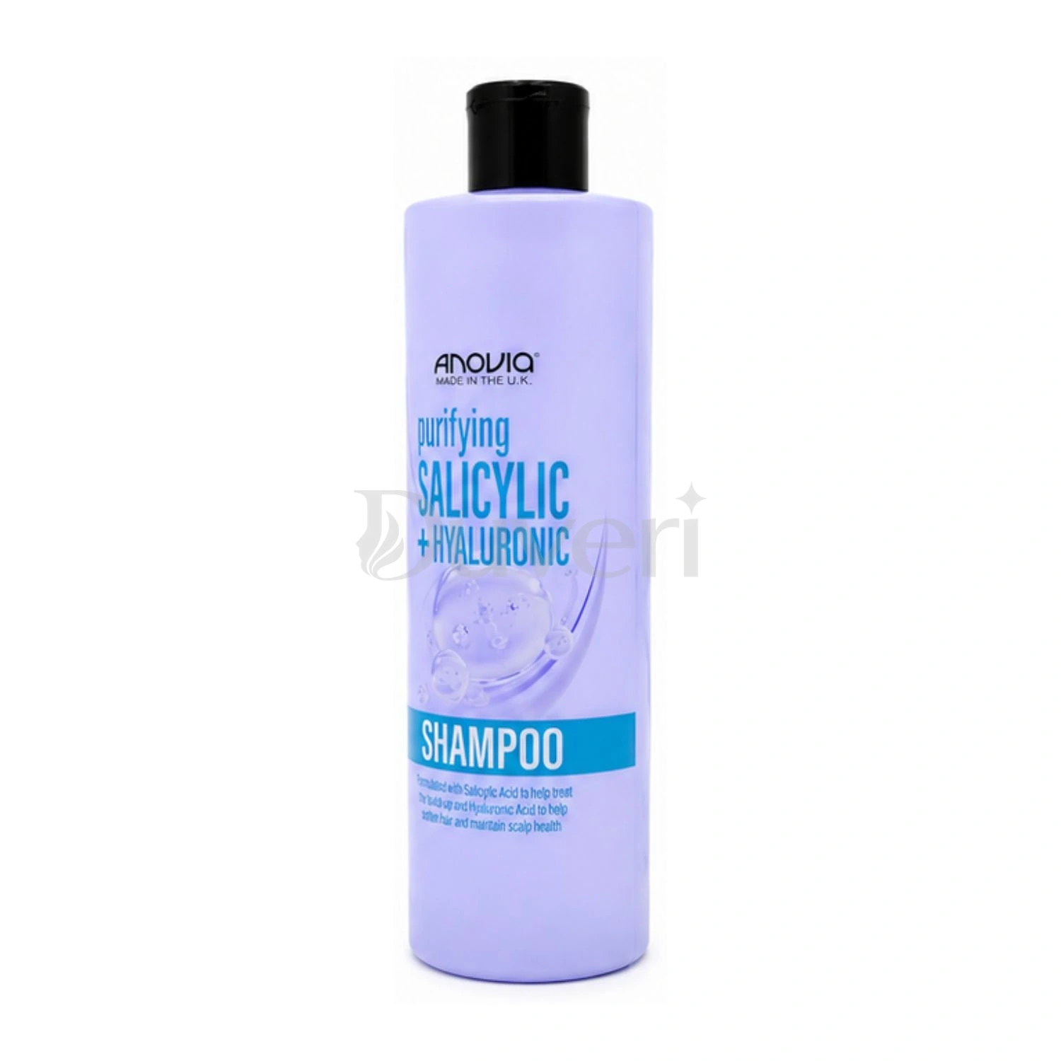 Anovia Purifying Salicylic + Hyaluronic Shampoo 415ml (Made in UK)
