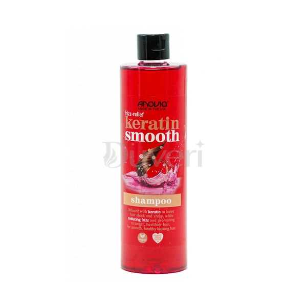 Anovia Frizz-Relief Keratin Smooth Shampoo 415ml (Made in UK)