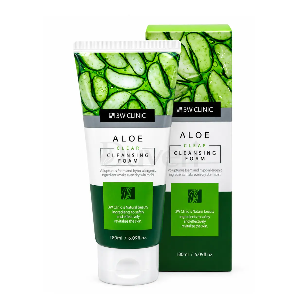 3W Clinic Aloe Clear Cleansing Foam