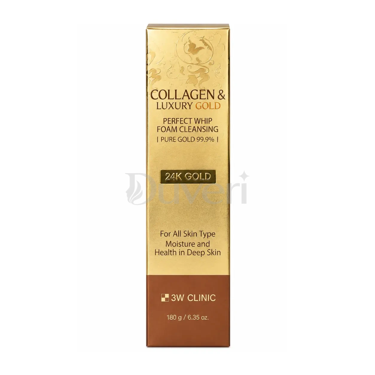 3W Clinic Collagen & Luxury 24K Gold Perfect Whip Foam Cleansing