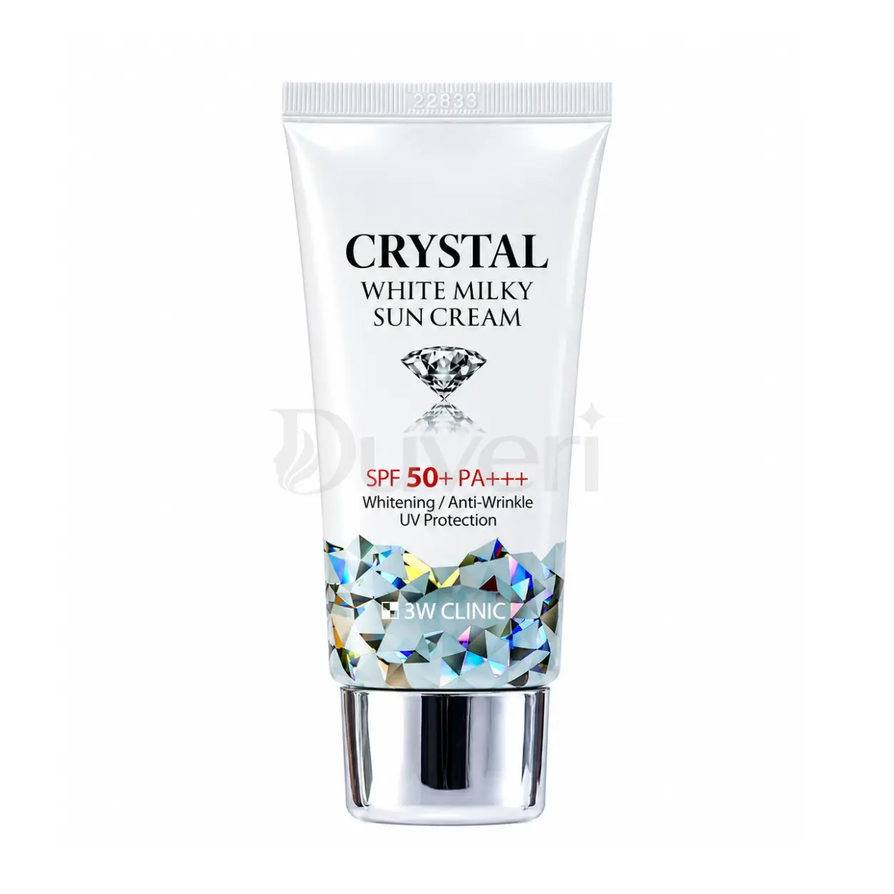3W Clinic Crystal White Milky Sun Cream SPF 50+ PA+++