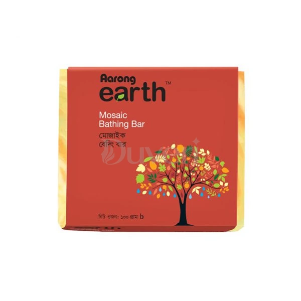 Aarong Earth Mosaic Bathing Bar (Red)