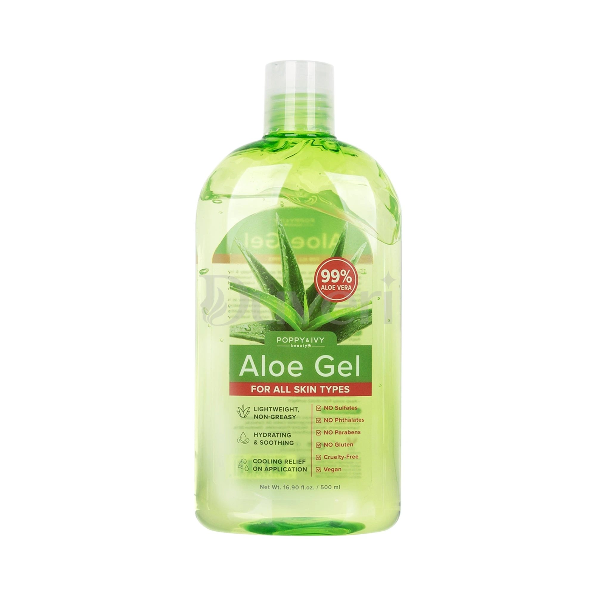 Absolute New York Poppy & Ivy Beauty Aloe Gel 500ml