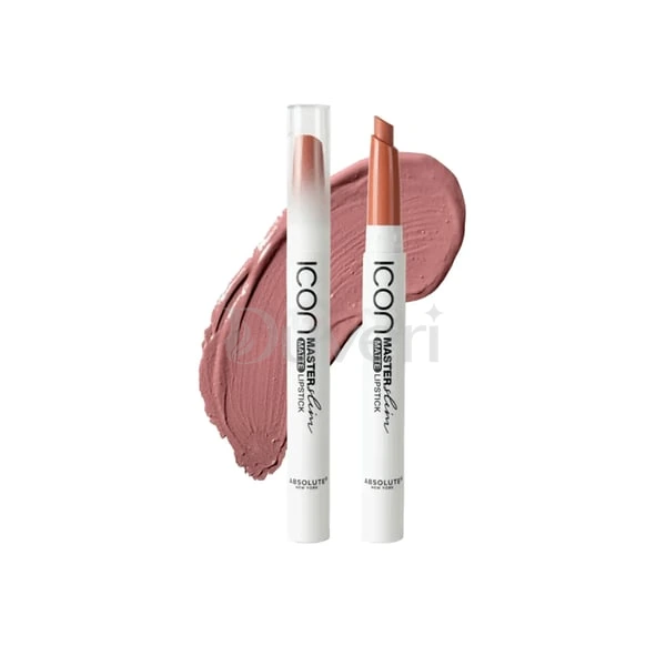 Absolute New York Icon Master Slim Matte Lipstick (Coral Beige MLSS12)