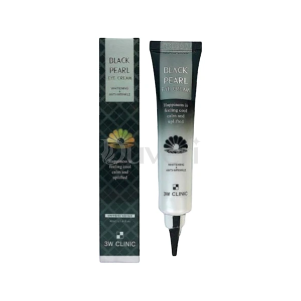 3W Clinic Black Pearl Whitening & Anti Wrinkle Eye Cream