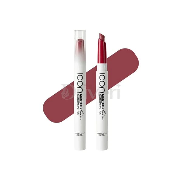 Absolute New York Icon Master Slim Matte Lipstick - (MLSS19 Deep Mauve)