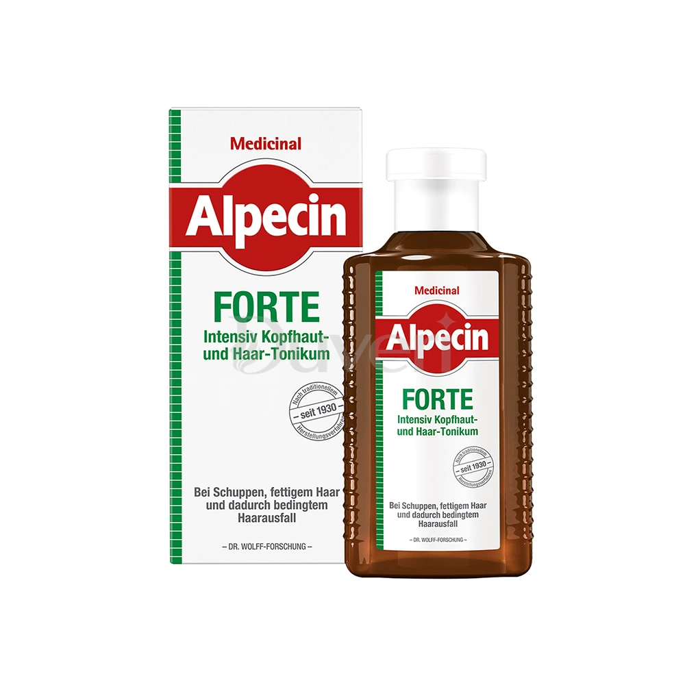 Alpecin Medicinal Forte Intensive Scalp and Hair Tonic for Dandruff & Oily Hair
