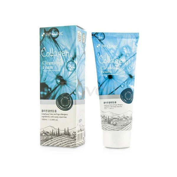 3W Clinic Collagen Cleansing Foam