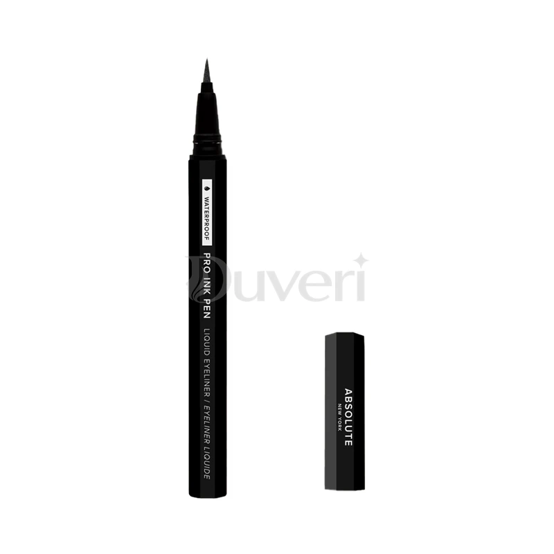 Absolute New York Waterproof Pro Ink Liquid Pen Eyeliner - (MEIP02-Black) - 0.8ml