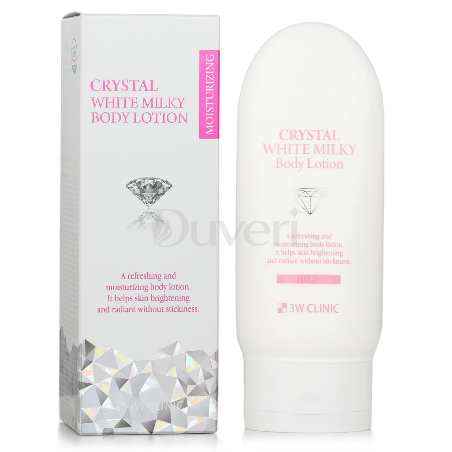 3W Clinic Crystal White Milky Body Lotion 150g