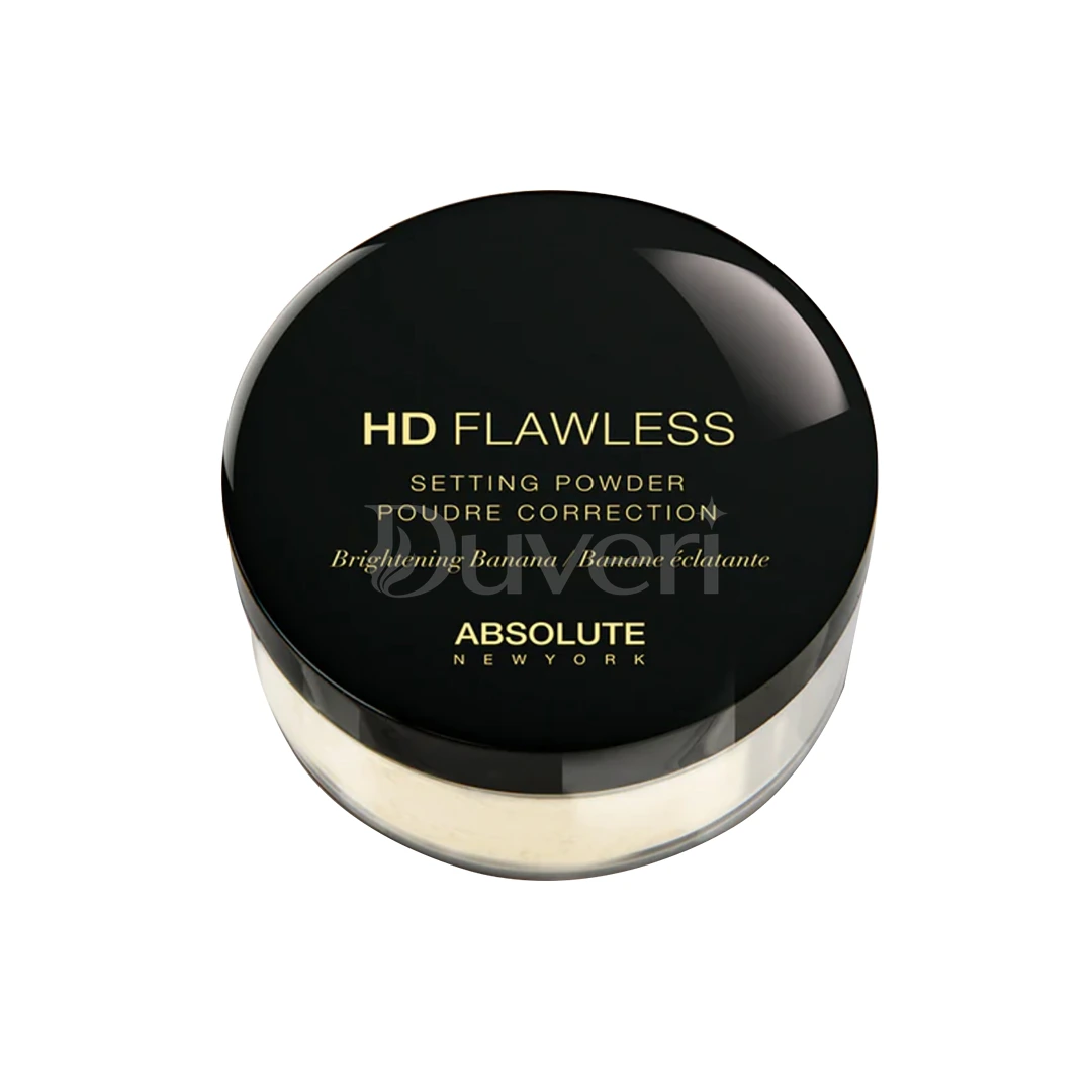 Absolute New York HD Flawless Setting Powder – Brightening Banana (HDSP02) (Net Wt. 15 gm)