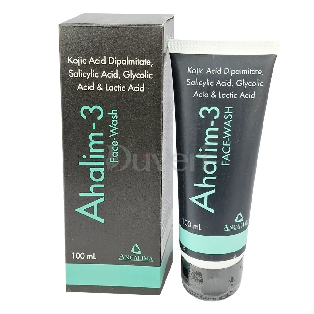 Ancalima Ahalim-3 Skin Whitening & Brightening Face Wash – 100ml