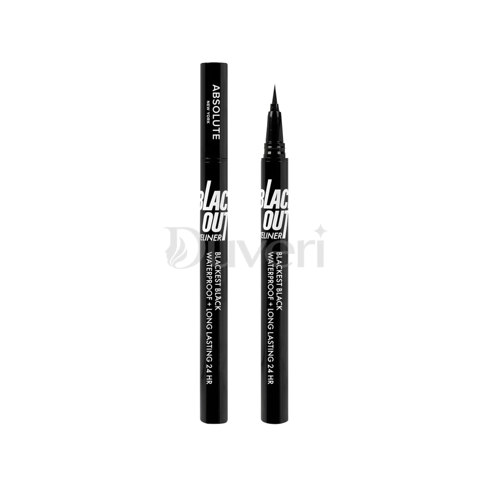 Absolute New York Waterproof Gel Eye Liner 24 HR (Black Out) – MEBL02