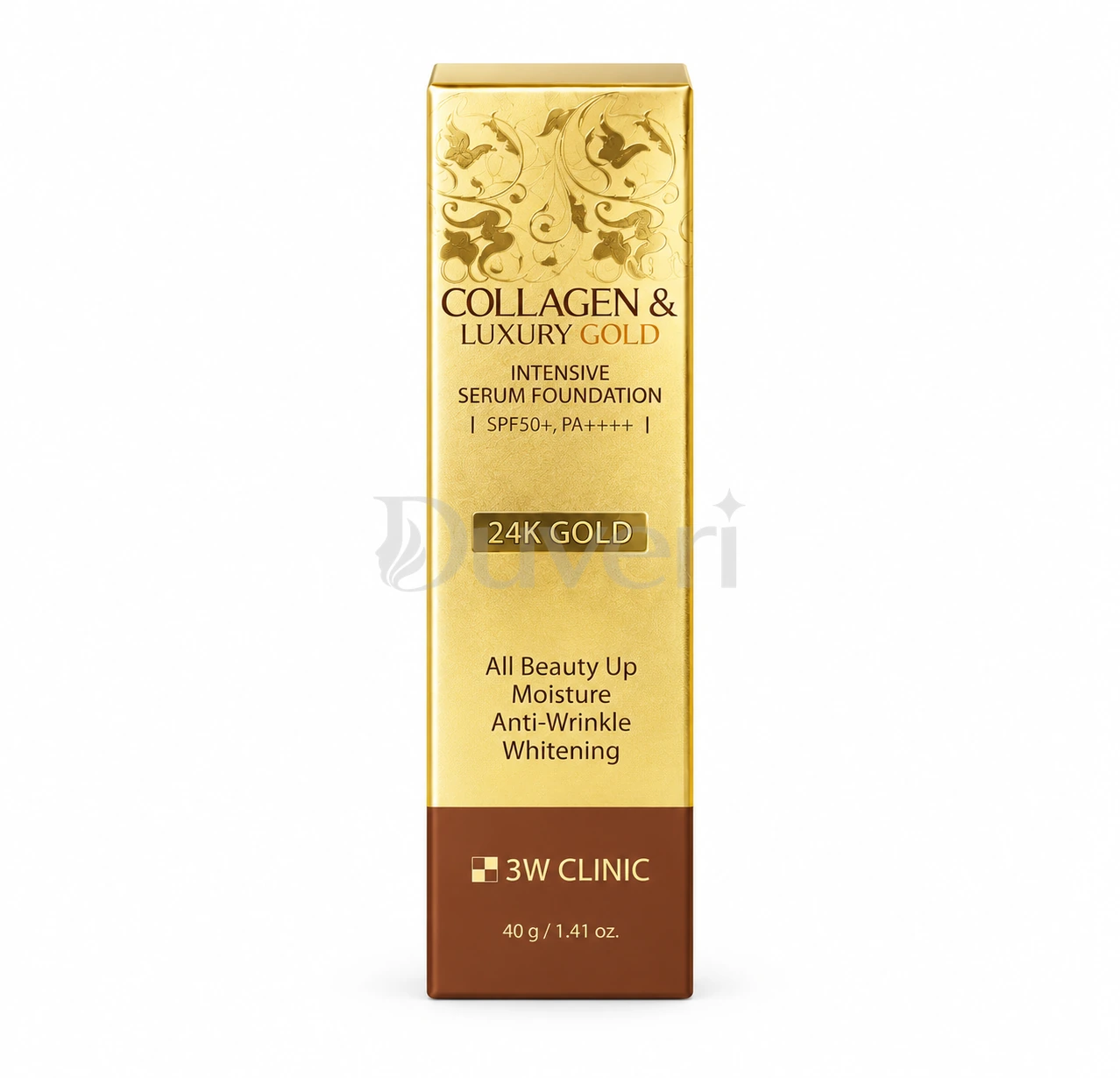 3W Clinic Collagen and Luxury 24K Gold Intensive Serum Foundation with SPF50+ PA++++