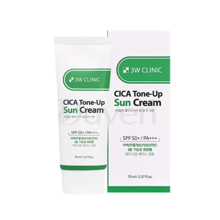 3W Clinic Cica Tone Up Sun Cream SPF 50+ PA+++ 70ml