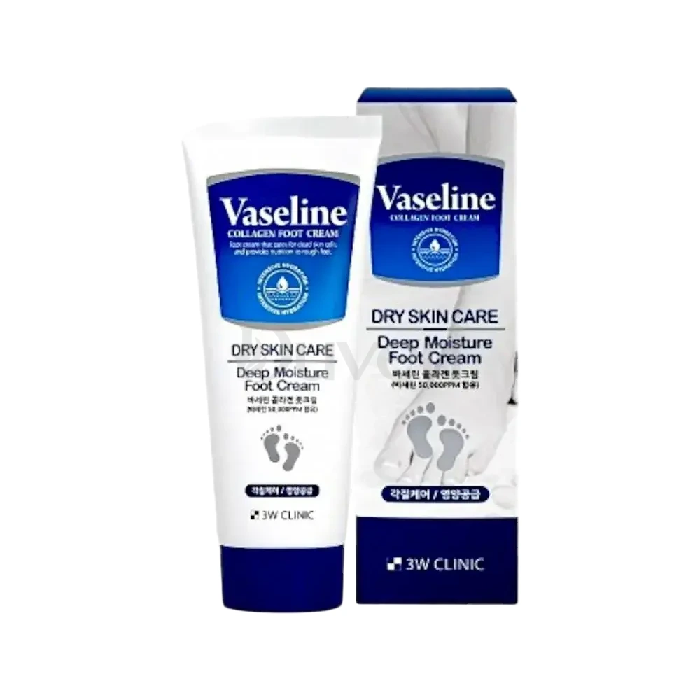 3W Clinic Vaseline Deep Moisture Collagen Foot Cream 150ml