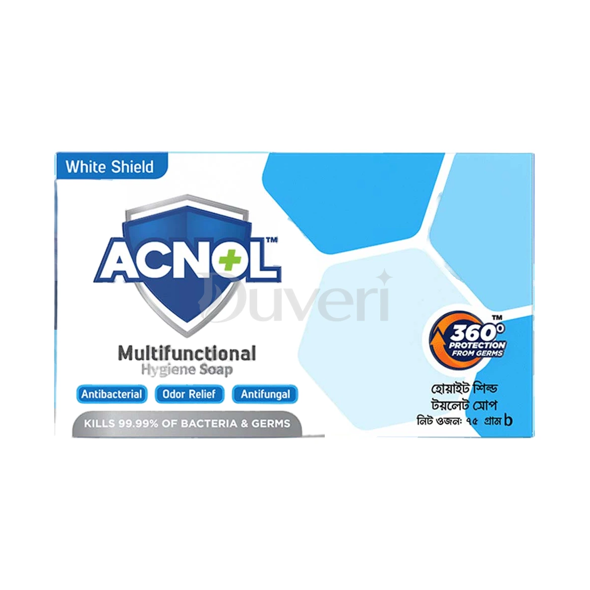 Acnol Hygiene Soap White Shield 100gm