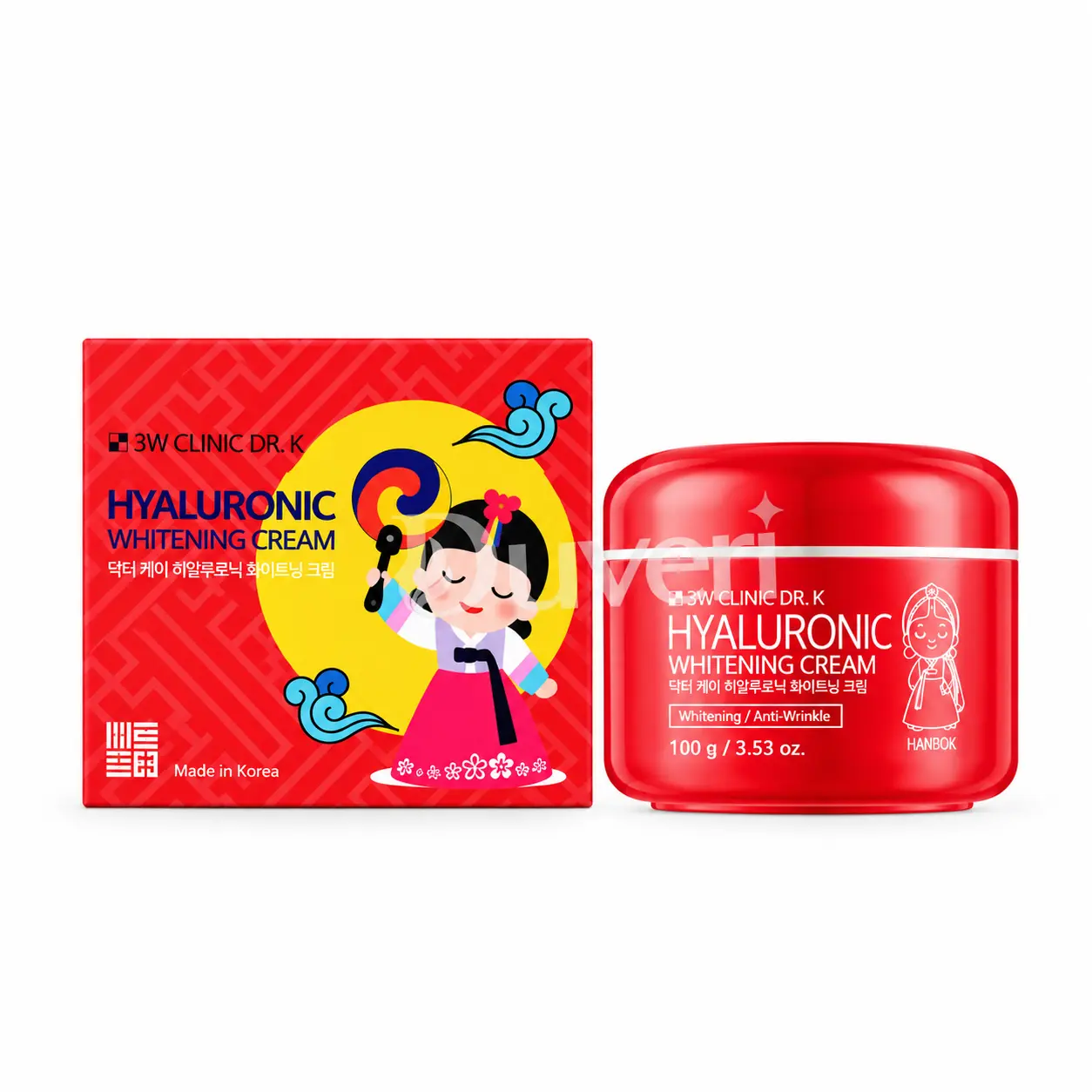 3W Clinic Dr. K Hyaluronic Whitening Cream