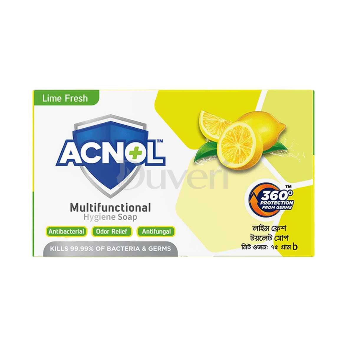 Acnol Hygiene Soap Lime Fresh 100gm