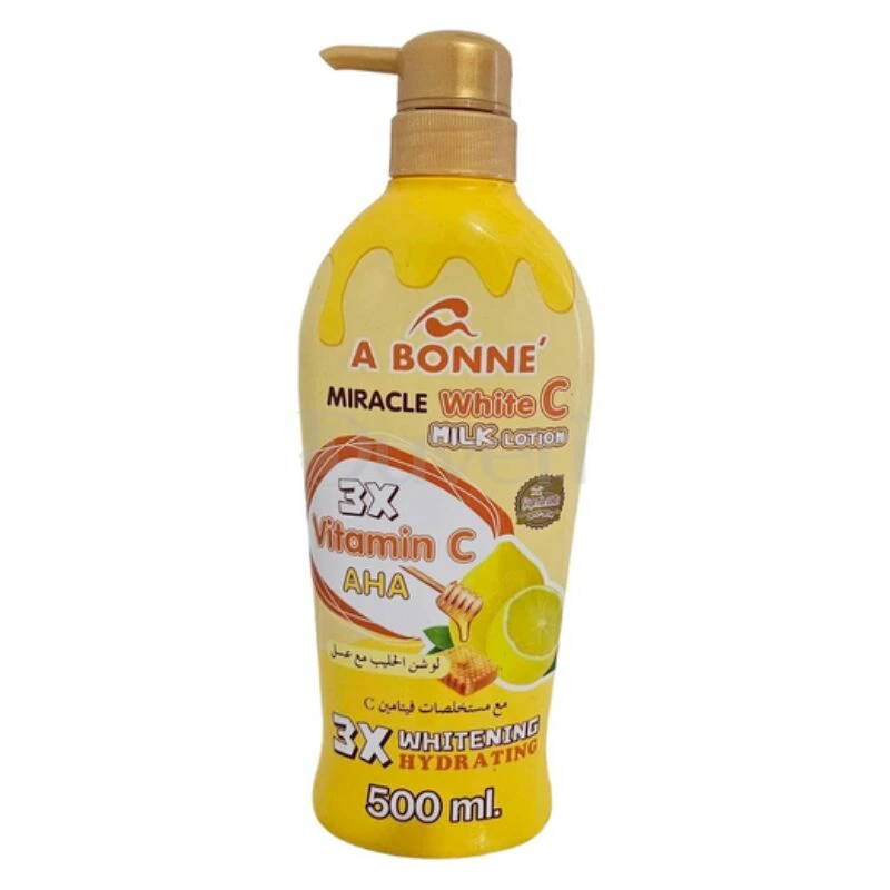 A Bonne Miracle White C 3x Whitening & Hydrating Milk Lotion 500ml