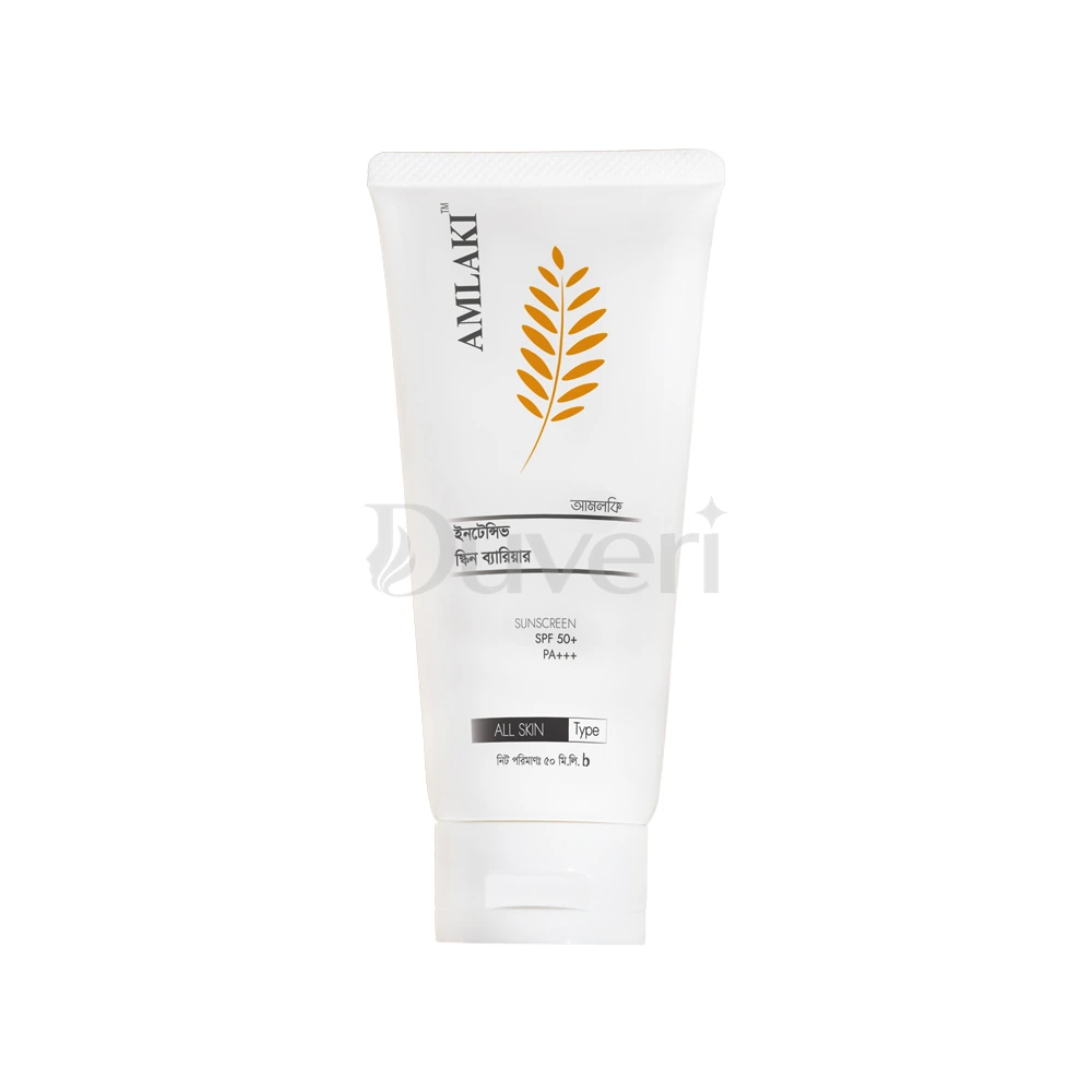 Amlaki Intensive Skin Barrier Sunscreen SPF 50+ PA+++ 50ml