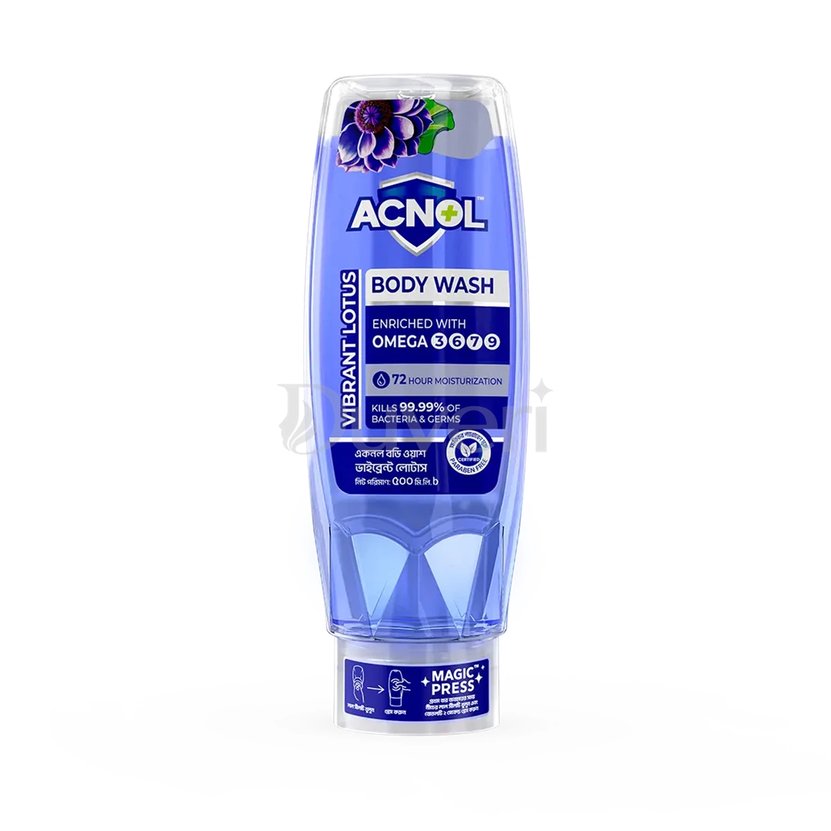 ACNOL Vibrant Lotus Body Wash 500ml